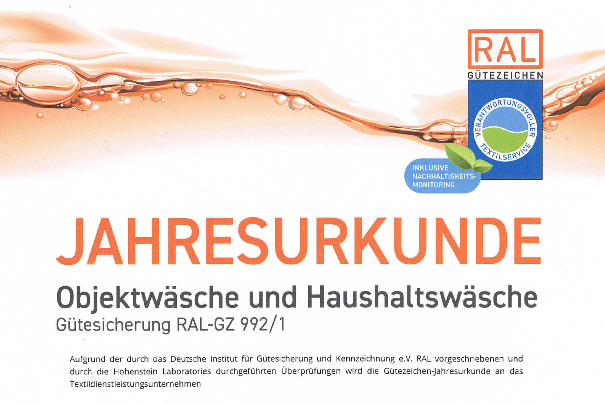 blog_klenk_A01-Jahresurkunde-Objektwäsche-Haushaltswäsche-RAL-GZ-992-1-2024-07-2026